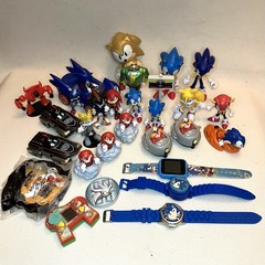 Sega Sonic The Hedgehog Mixed Lot Of Toys, Figures & Collectibles
