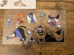 Acecraft Cuphead-inspired Bullet Hell PAX 2025 Sticker Set Of 3