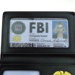 Resident Evil 2 Remake Grace Ashcraft FBI ID Wallet