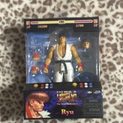Street Fighter II Ryu Action Figure Boxed – Street Fighter Video Game Series