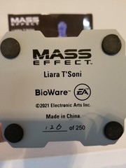 Liara T’Soni Mass Effect *PROTOTYPE* Polyresin Statue. #126 of 250. WITH BOX.