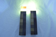 Minecraft Light-Up Wall Torch ThinkGeek LED Lamp AAA Battery Powered