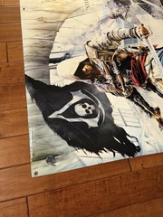 Assassins Creed IV Black Flag 36″ X 70″ Double Sided Vinyl Banner Display Sign