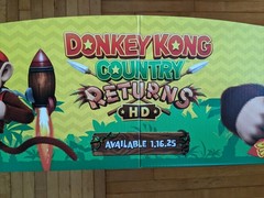Donkey Kong Country Returns 1.16.25 HD 4 Foot Horizontal Display Walmart- 2025