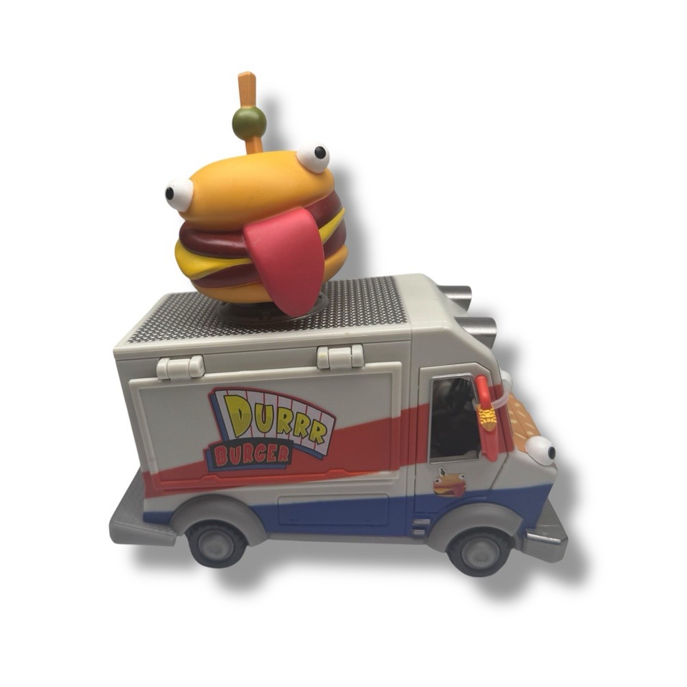 Durr Burger Food Truck Toy Vehicle, 6 Inch, Video Game Merchandise