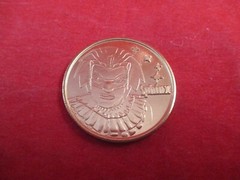 Sphinx And The Cursed Mummy Gamecube PS2 Xbox THQ Promotional Gold Coins