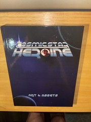 COSMIC STAR HEROINE ART & ASSETS BOOK LIMITED RUN GAMES NINTENDO SWITCH PS4 BOOK