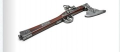 Flintlock Axe Pistol Germany 17th Century Foam1:1 Gun Toys Cosplay Full Size