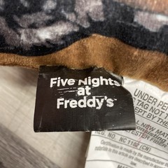 2017 Five Nights At Freddy’s FNAF Freddy Fazbear Rectangle Plush Pillow 7” X 11”