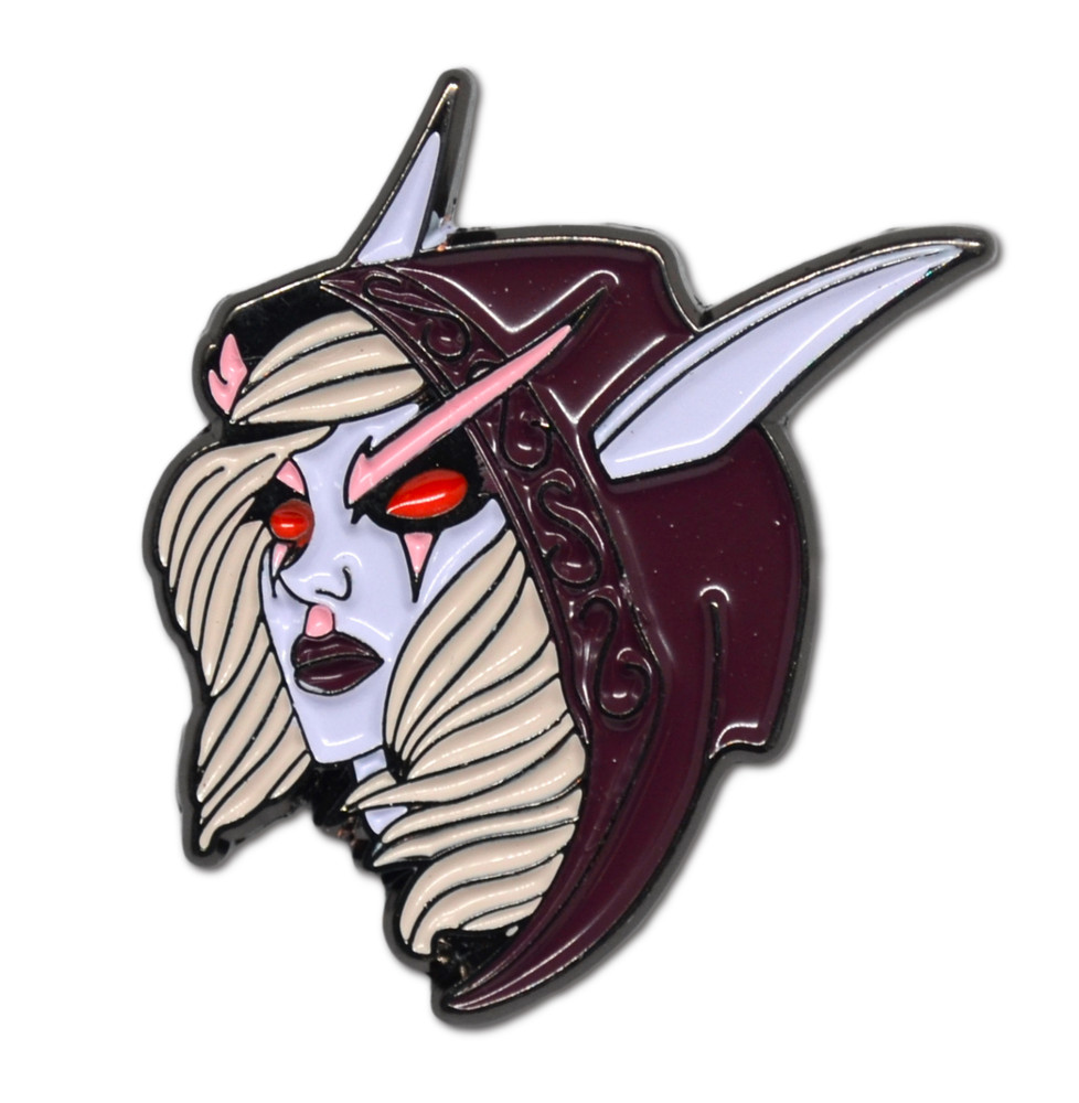 Lady Sylvanas Windrunner World of Warcraft WOW Banshee Queen Blizzard Enamel Pin
