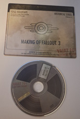 Fallout 3 Making of Fallout 3 DVD Disc Vault 101 Archive Room Collector’s