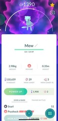 Rare SHINY MEW Pokémon – 100% Authentic – Custom OT – Go to Home
