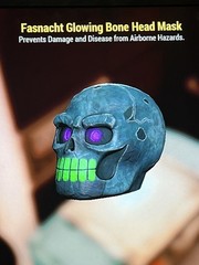 Xbox Series S/X Glowing Bone Head Mask Fallout 76