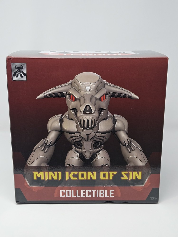DOOM Eternal Mini Icon Of Sin Gibbo Collectibles Statue Brand New Sticker Sealed
