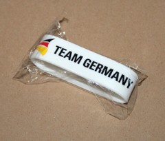 Sharkoon Gaming Team Germany Rare Promo Wristband from Gamescom 2017