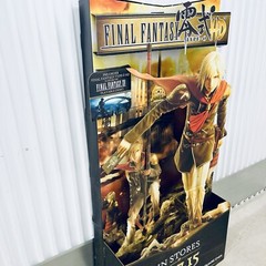 Final Fantasy Type O Standee Store Display XBOX PS4 3D 2015 Game Stop Authentic