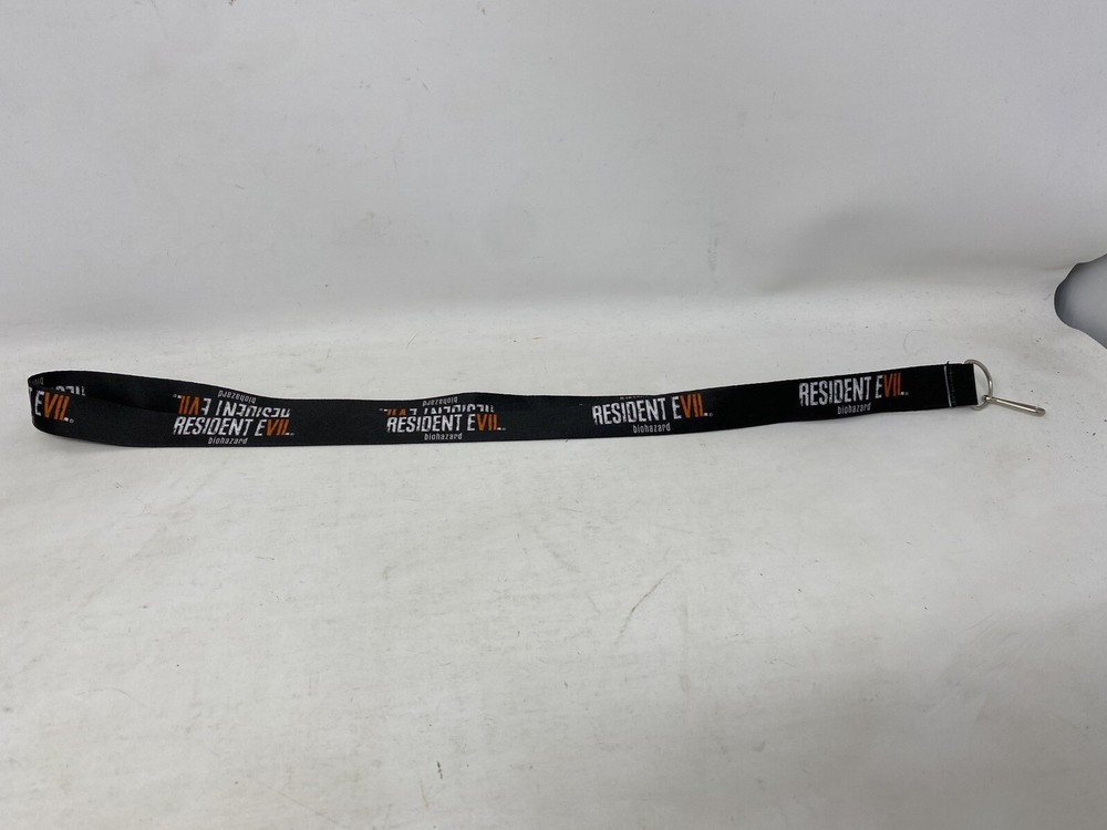 Resident Evil Biohazard Lanyard Promo Item Unused Authentic Ships Fast