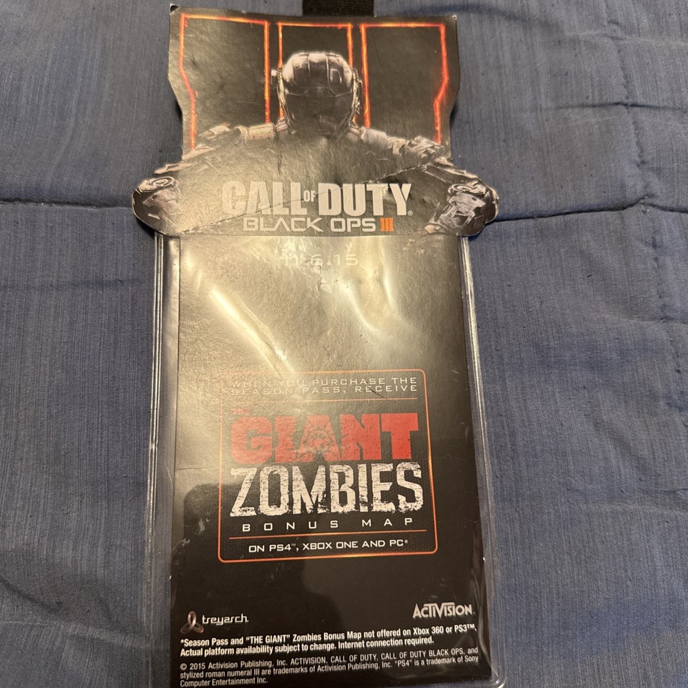 Call Of Duty Black Ops 3 – Promotional Exclusive Gamestop Employee Lanyard