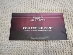 Assassin’s Creed Shadows IGN Collectible Print and Fabric Cloth