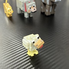 Minecraft Animal Figure Lot- Ocelot Wolf Cow Chicken Pig Sheep-Video Game Series