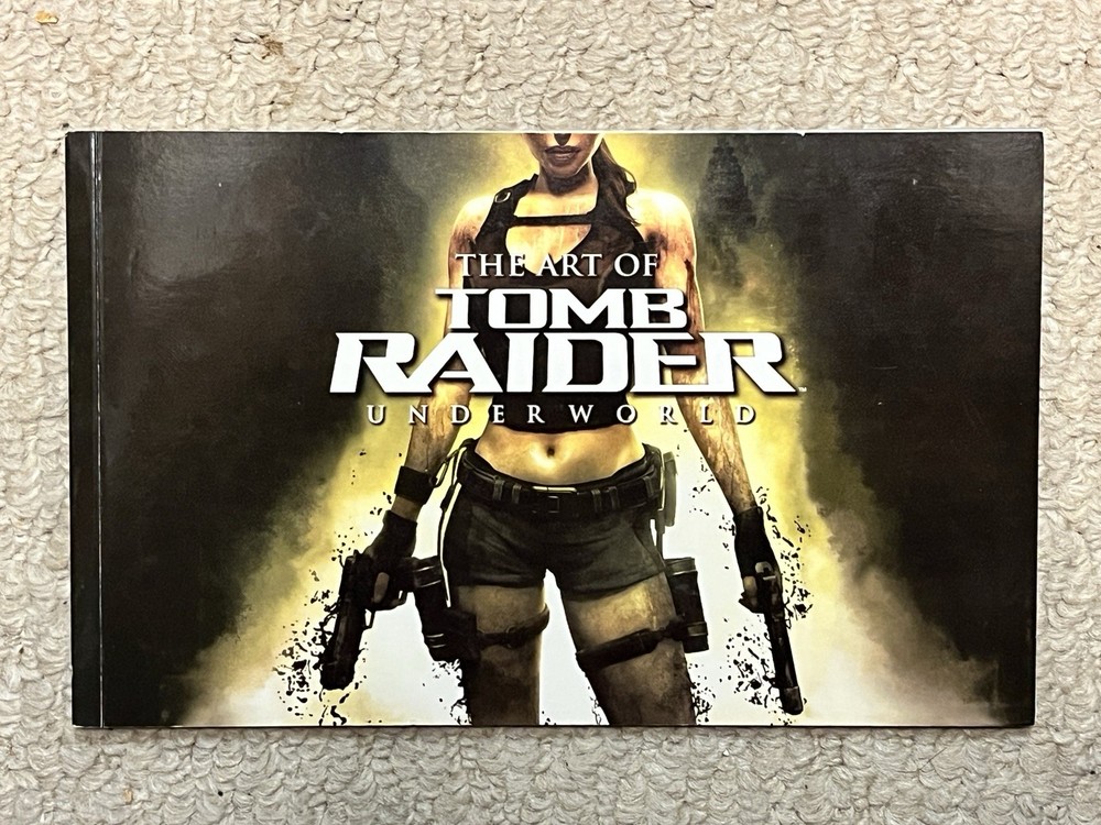 The Art of Tomb Raider Underworld 2008 Video Game Pre-Order Bonus Booklet