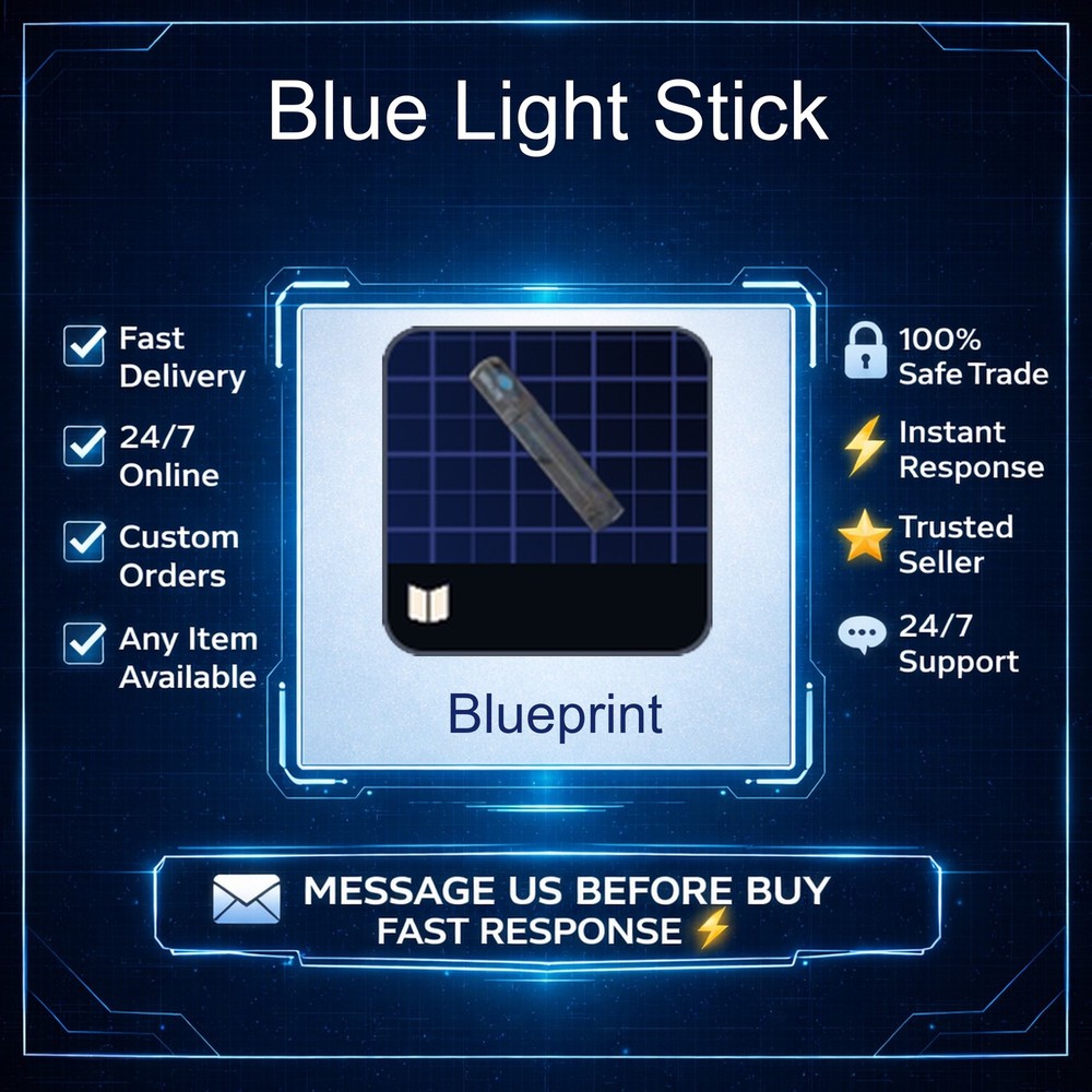ARC Raiders Blue Light Stick Blueprints – All Blueprints Available