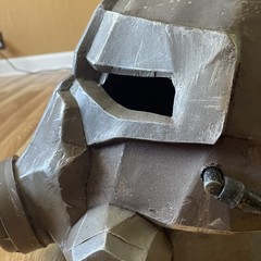 Custom Fallout Power Armor Helmet Unique Model Statue