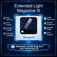 ARC Raiders Extended Light Magazine III Blueprints – All Blueprints Available