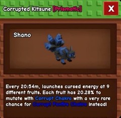 Corrupted Kitsune Prismatic Collectible Model Corrupted Kitsune [Prismatic]