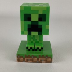 Paladone Minecraft Creeper Icon Lamp Light Up Video Game Figure 4.5″ TESTED