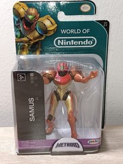 *FREE SHIP* 2.5″ SAMUS Metroid World of Nintendo Jakks Pacific Figure