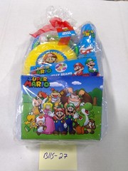 Super Mario Bros Nintendo Jelly Beans Candy Gift Box Set Blue Kids New Sealed