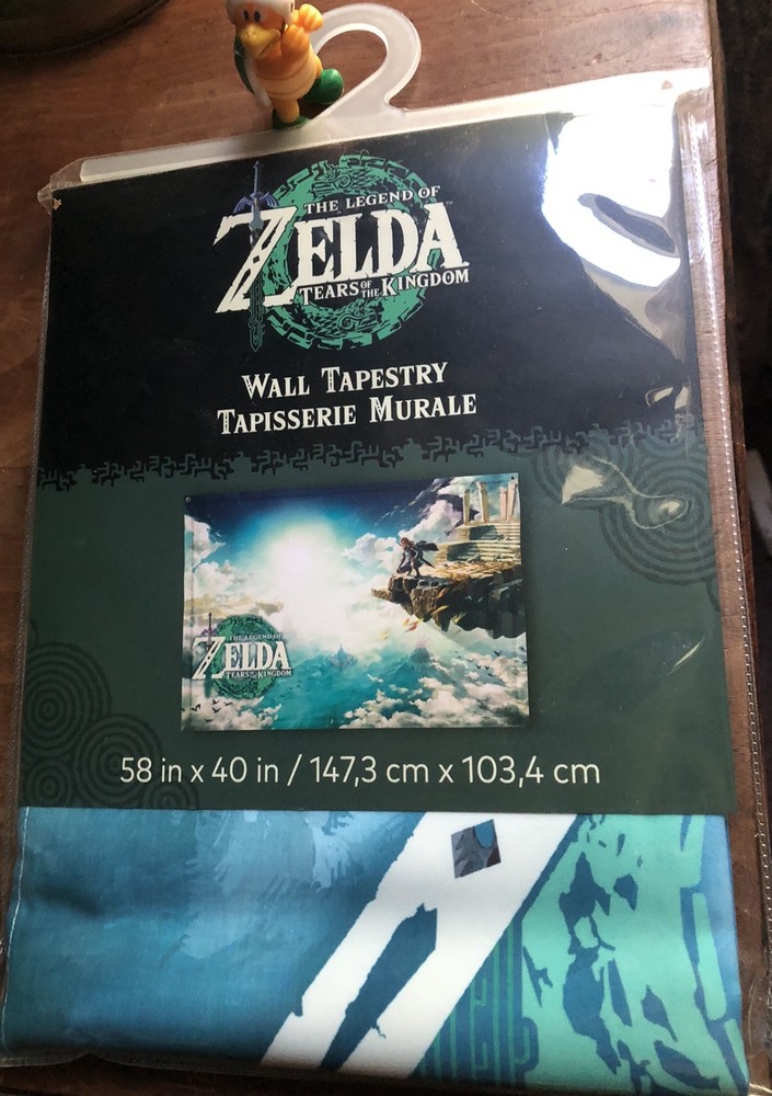 Official Nintendo Shop🔺Zelda Tears of the Kingdom Wall tapestry🔺58in x 40in