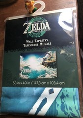 Official Nintendo Shop🔺Zelda Tears of the Kingdom Wall tapestry🔺58in x 40in