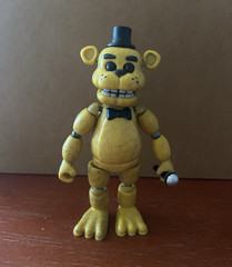 Funko 2016 OG Five Nights at Freddy’s Golden Freddy Articulated Figure 5 Inch