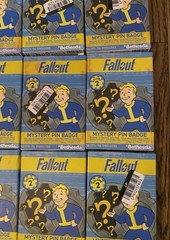 59 FALLOUT MYSTERY PIN BADGES VOLUME 2 BLIND BOX OFFICIAL BETHESDA COLLECTIBLE