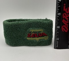 Vintage Nintendo The Legend of Zelda Link Green Wristband / Sweatband Authentic