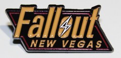 Fallout Video Game TV Series New Vegas Logo V 2 Metal Enamel Pin NEW UNUSED