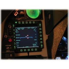 Thrustmaster MFD Cougar Pack 2-Pack of USB Cockpit Panels Programmable LEDs