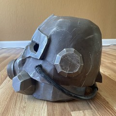 Custom Fallout Power Armor Helmet Unique Model Statue