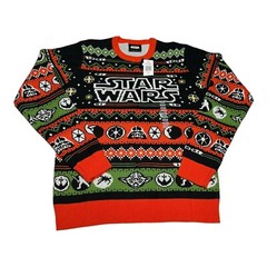 NWT Geeknet Star Wars Holiday Sweater GameStop Exclusive Ugly Christmas Size L