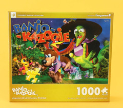 Banjo-Kazooie Cassette motif jigsaw puzzle Fangamer 75.0×50.0cm 1000piece