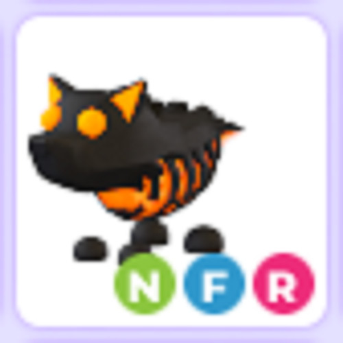 Summer Festival | Neon Lava Wolf | Adopt From