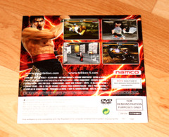 2004 Tekken 5 Demo Disc Promo Demo DVD Not for Resale Pal Ver Playstation 2 PS2