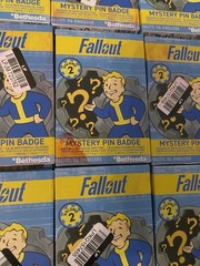 59 FALLOUT MYSTERY PIN BADGES VOLUME 2 BLIND BOX OFFICIAL BETHESDA COLLECTIBLE