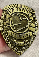 Fallout Valentine Detective Agency Enamel Pin Hat Backpack Badge Brooch Lapel
