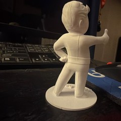 Vault Boy statue collectible figure,3D printed unpainted