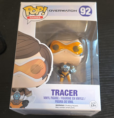 Funko Pop! Games Overwatch Tracer Vinyl Figure #92 – Pop! Games Series 2016