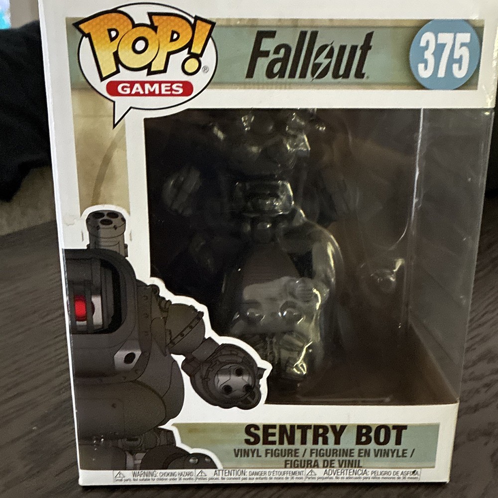 Funko Pop! Games Fallout Sentry Bot Boxed Vinyl Figure #375 (6 inch) 2018