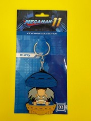 Mega Man Dr. Wily Rare Keychain Eighty Sixed, CAPCOM, Nintendo XBOX